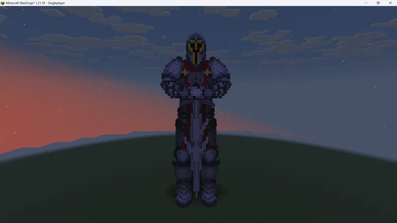 Knight Statue (READ DESCRIPTION)