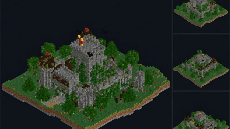Overgrown Survival Castle
