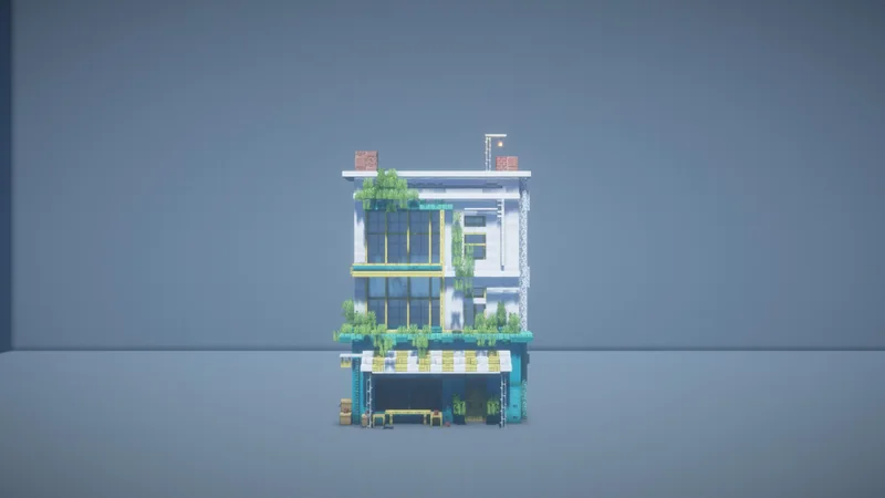 Modern Apartment (No back)