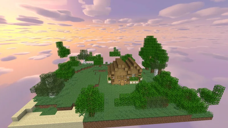Small Woodland House on Floating Island