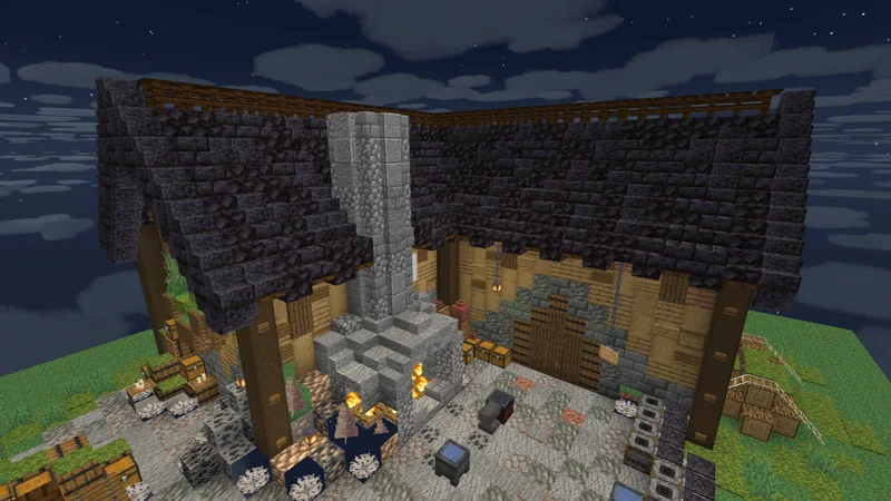Minecraft Interiors Schematics | MineSchematic