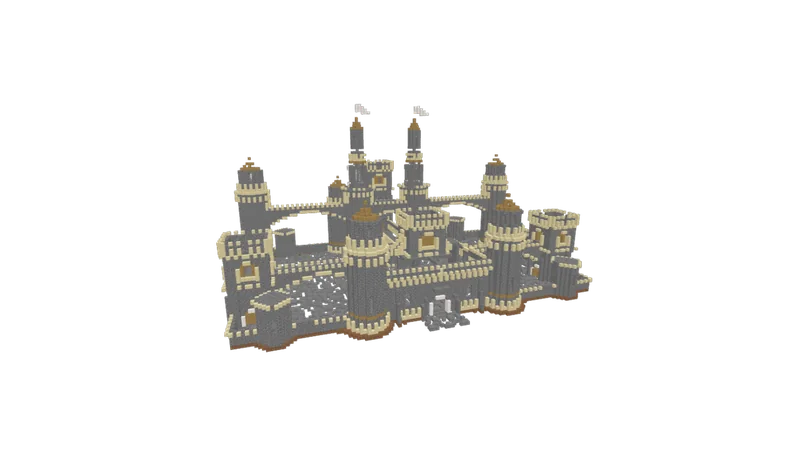 Fantasy Fort - (mcbuild_org)