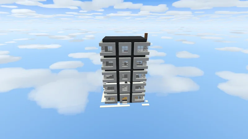 Modern Apartment Building