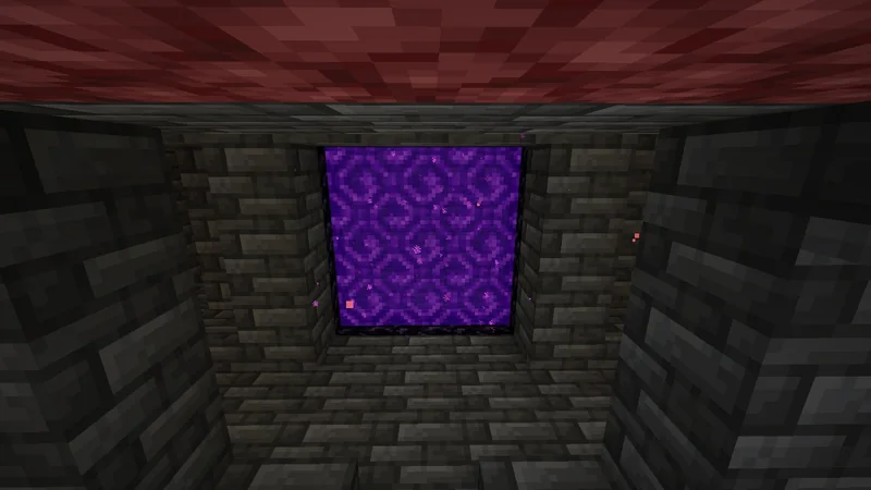 Deepslate Tile Portal Room