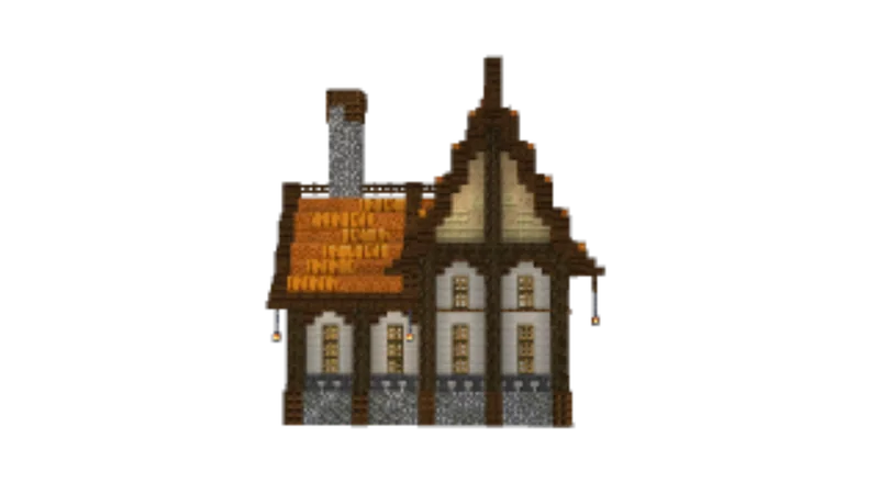 Medieval Pumpkin House!