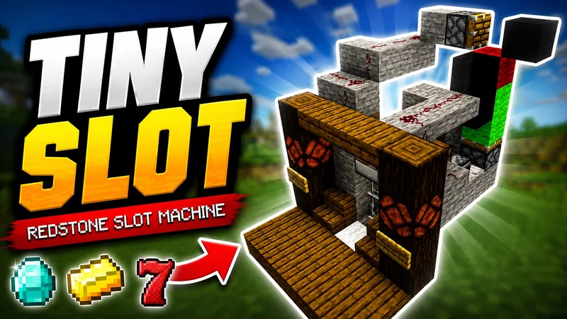Tiny Slot – Compact Minecraft Redstone Slot Machine