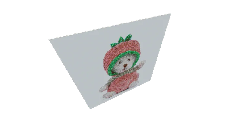 Strawberry Character Pixel Art