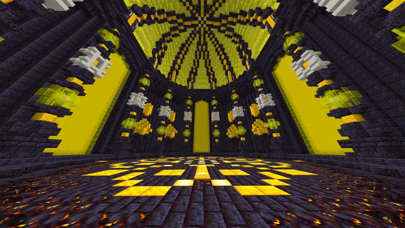 Rzrmc'S Gold Blackstone Afk Base (Join Donutsmp Schematics For More)
