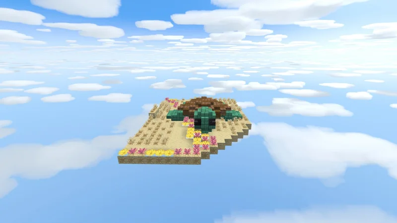 Turtle Desert Decoration