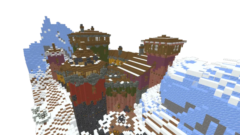 Snow Topped Castle