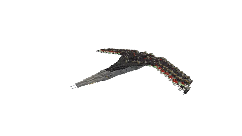 Unstable Bomber plane