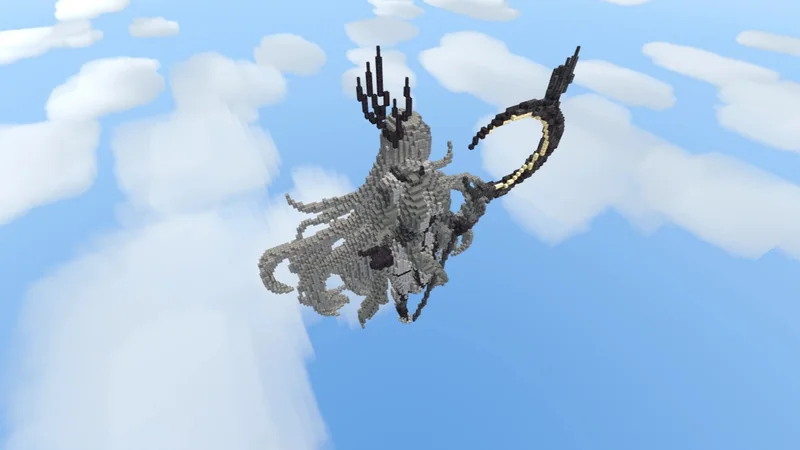 Stone Creature Statue