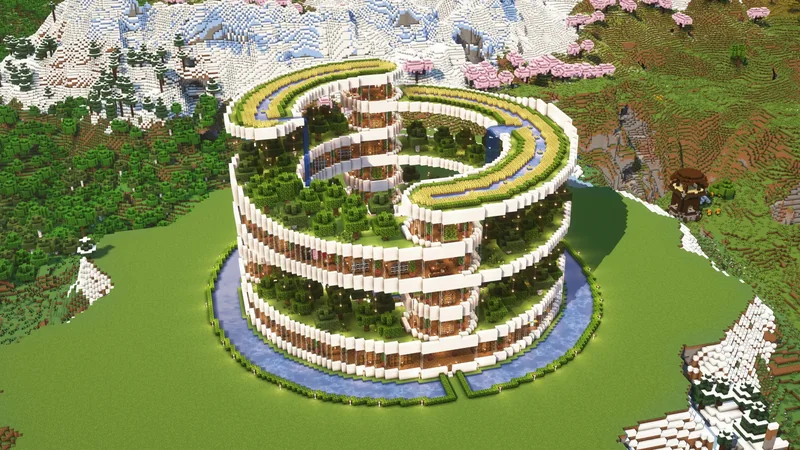 Modern Circle House (READ DESCRIPTION)