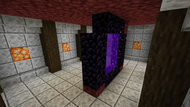 Diorite Portal Room