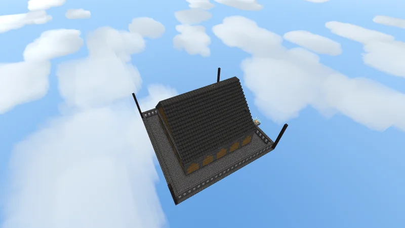 Castle Base with Large Roof
