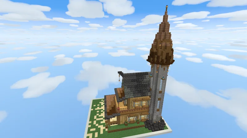Medieval House with Tower