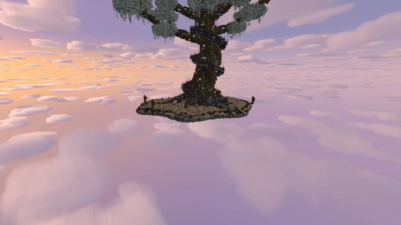 Ghost Tree with Spiral Staircase