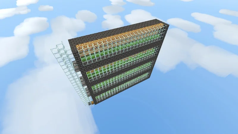 Compact Sugar Cane Farm