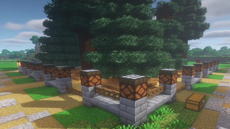 Large Spruce Tree Farm