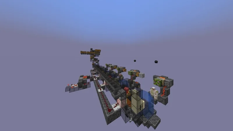 Black Dye Farm ( Meta) (Join Donutsmp Schematics For More)