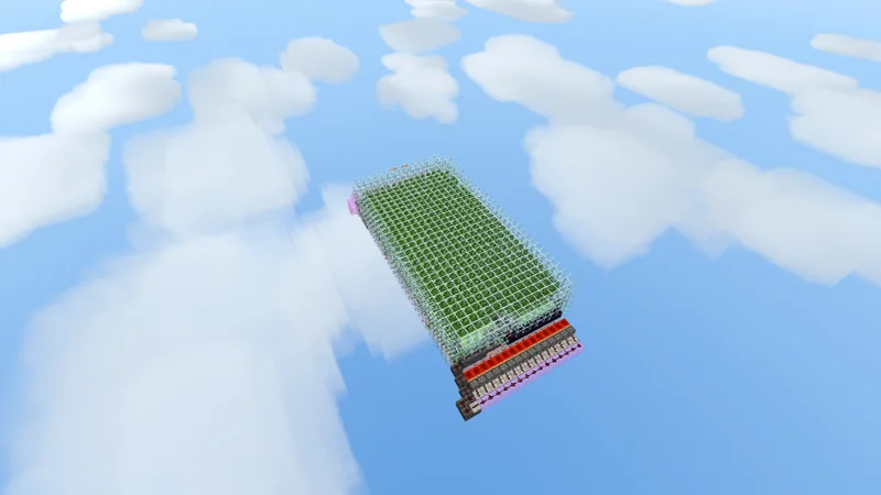 Bamboo Farm with Glass Collection System