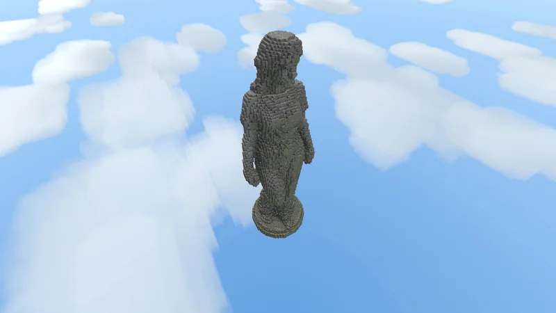 Stone Female Statue