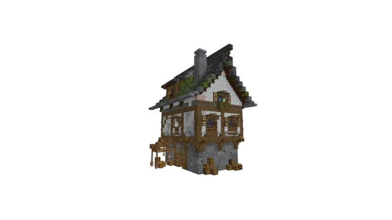 Half Timbered House By Levelmk 0ff1f030
