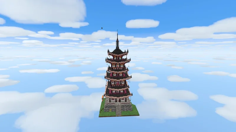 Japanese Pagoda Tower