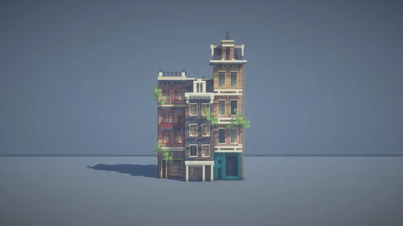 British Apartment Trio (No back)