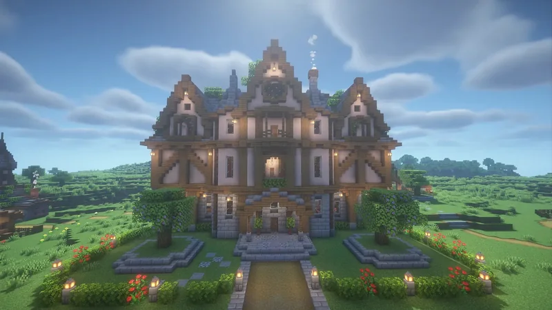 Small Wooden Mansion (READ DESCRIPTION)
