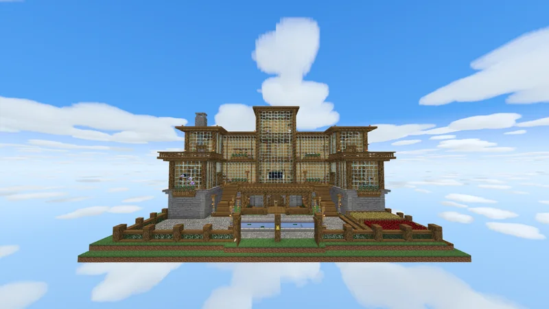 Large Wooden House