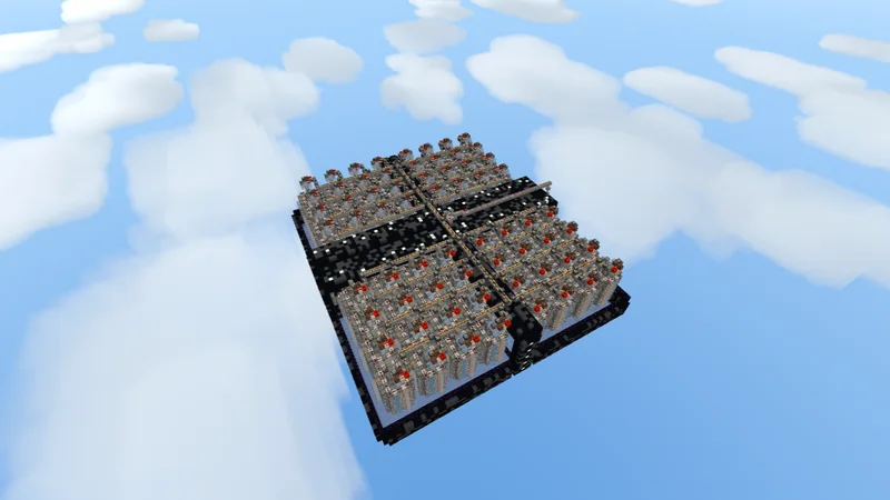 64-Module Cobblestone Wall Farm